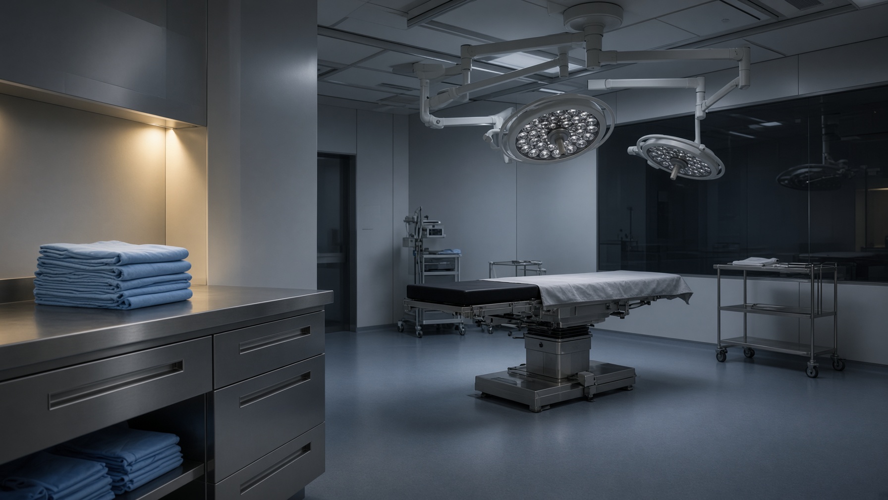 Operating room at rest